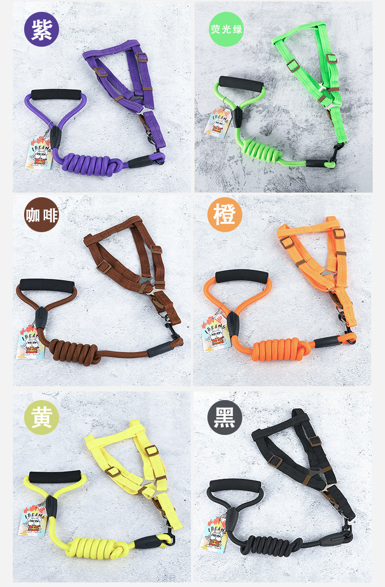 2点セット おしゃれ お出かけ リード ネコ用ハーネス ハーネス ペット用品 小型犬 犬 リーシュ 軽量 犬用ハーネス 中型犬 猫用 犬用 ペットハーネス ハーネスリードセット お散歩 簡単装着 胴輪