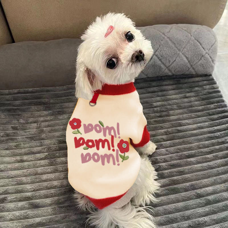 犬の服リーシュ バックル テディ ビビ クマ ポメラニアン小さな子犬猫ファルコン ペット服犬 服 犬 犬の服 犬 洋服 犬の服夏 犬洋服