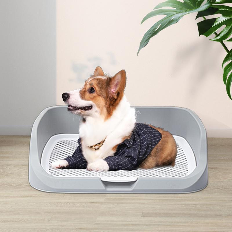 今年の流行 犬トイレ 犬トイレトレー ワイド しつけ 清潔ほとばしり防止 犬用トイレ ペット用 トレーニングトイレ