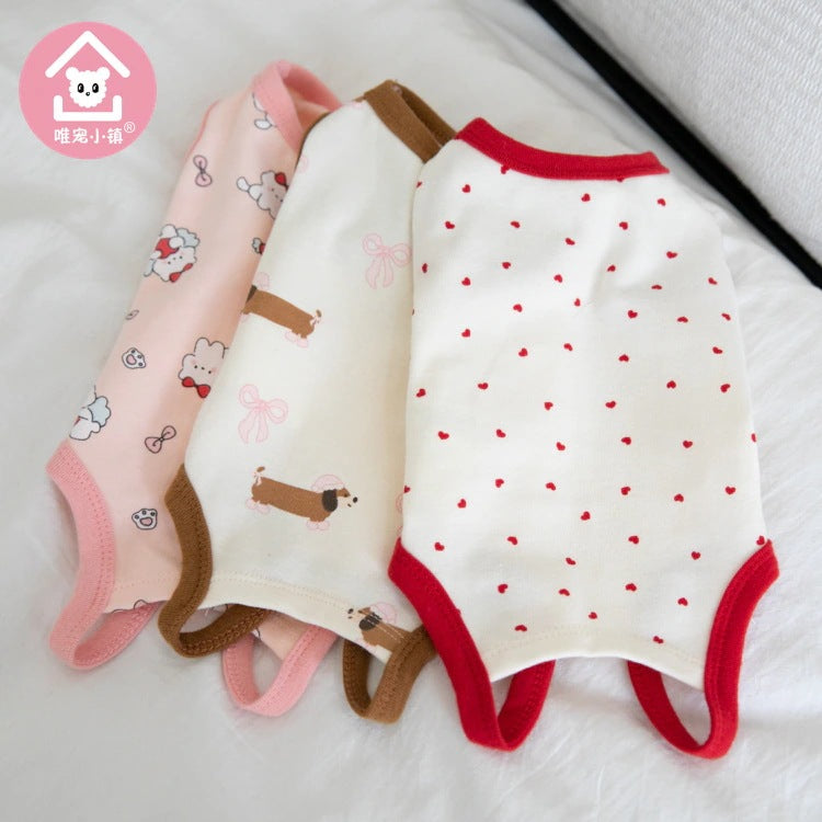 【新作犬猫服 登場】 犬服 ペット服 犬 洋服 春秋新作かわいいペット服犬猫服ペット服ノースリーブ服