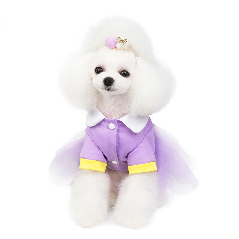 猫 犬 洋服 犬服 ペット服 大中小型犬 ペット用品 犬/猫用 犬の服 ペットウエア 小型犬 中型犬 通気 可愛い ドッグウェア トレーナー 犬 服 ワンピース サロペット ビションフリーゼ 犬猫服