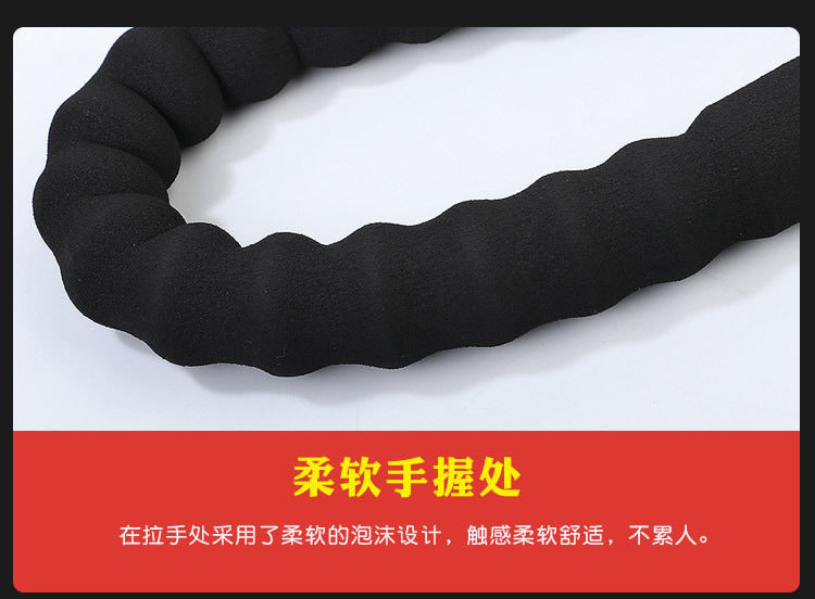 ペット用品犬の鎖犬の鎖犬の鎖大型および中型犬用の快適なハンドル用の反射マルチカラーラウンドロープ