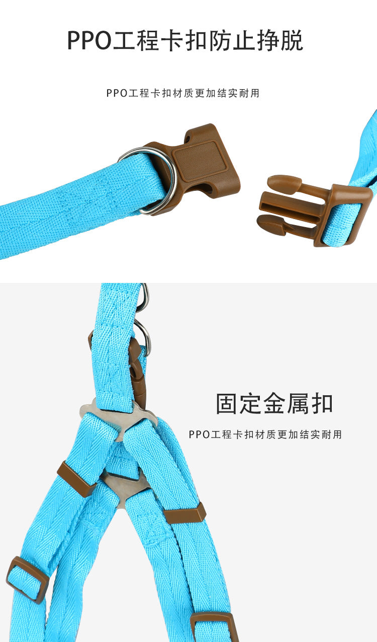2点セット おしゃれ お出かけ リード ネコ用ハーネス ハーネス ペット用品 小型犬 犬 リーシュ 軽量 犬用ハーネス 中型犬 猫用 犬用 ペットハーネス ハーネスリードセット お散歩 簡単装着 胴輪