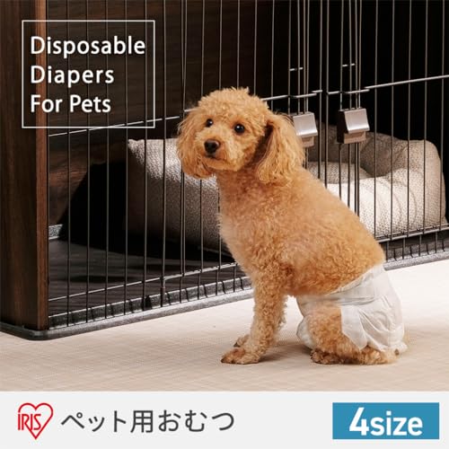 アイリスオーヤマ ペット用おむつ Mサイズ 51枚入り POM-M51