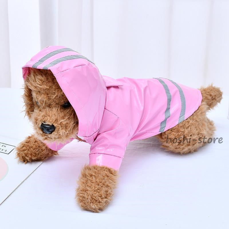 犬用レインコート イエロージー レインコート いぬ イヌ ワンちゃん レインウェア 雨具 カッパ 小型犬 中型犬 犬屋