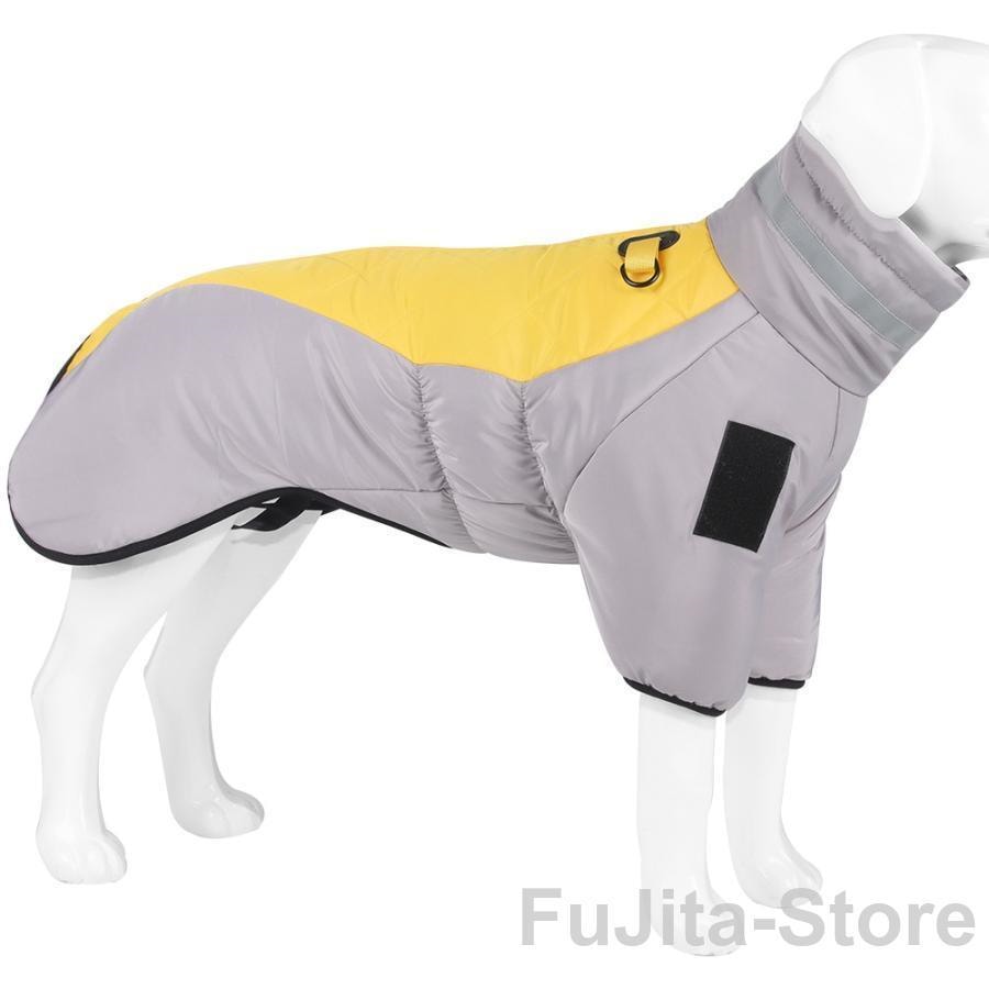 ペット服 犬服 ドッグウェア ダウンジャケット 大型犬防寒 秋冬 ワンちゃん服 大型犬 保温 防水 犬のコート 中綿ジャケット 裏起毛 二つ足 冬 暖かい服 愛犬用