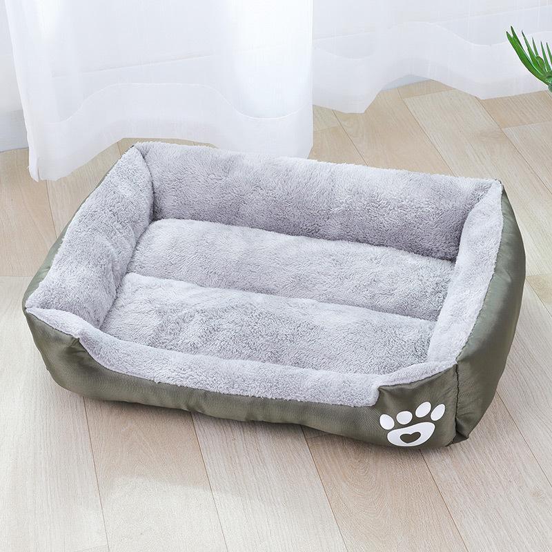 犬ベッド ペットベッド クッション 犬ベッド 保温防寒 犬猫兼用 可愛い ふわふわ 柔らかい 選べる8色 60*45CM 小型犬 中型犬