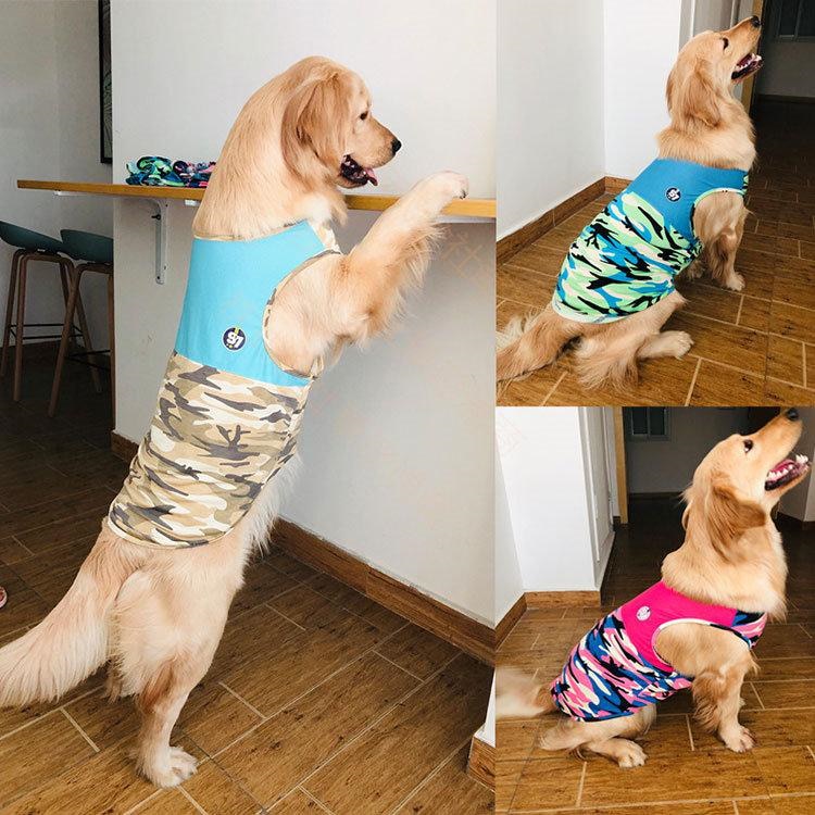 品質いいな新品 犬服 ペット服 タンクトップ ドッグウェア メッシュベスト クール 袖なし 犬の服 カモフラージュ ペットウェア 可愛い 犬洋服 柔らかい