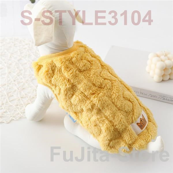 犬 服 犬の服 ドッグウェア 秋冬 犬用 トイプードル 超小型犬 中型犬 ペット用 猫 ねこ もこもこ 柔らかい ふわふわ おしゃれ 可愛い お散歩