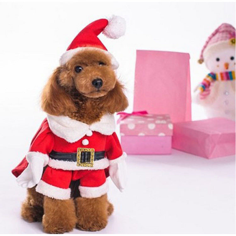 11月新作秋冬ペット服犬猫犬服快適で可愛い/ クリスマス犬用品 保温防寒犬洋服