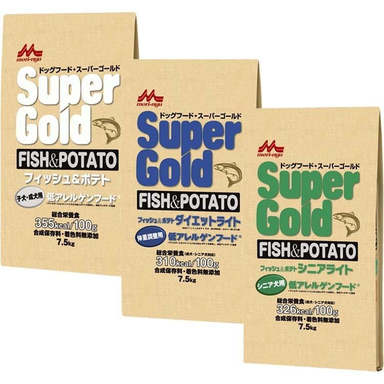【人気商品】ドッグフード 犬 ペットフード フィッシュ&ポテト 7.5kg メガ割
