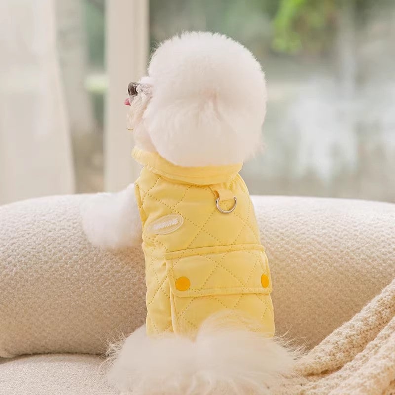 秋冬の犬服 テディボーミペットのコキシナレビーベア秋冬服 小型犬は猫のペットの保温服を牽引することができる