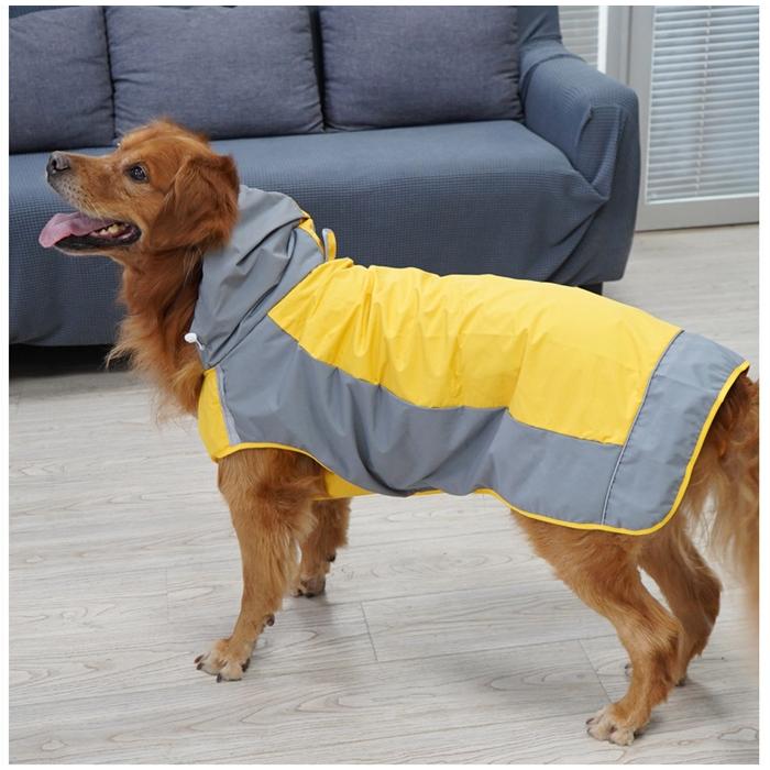 犬 レインコート 大型犬 中型犬 着せやすい 簡単 犬用レインコート ドッグウェア 袖 アウトドア 防水 梅雨 雪 雨具 犬のカッパ いぬ 犬の服