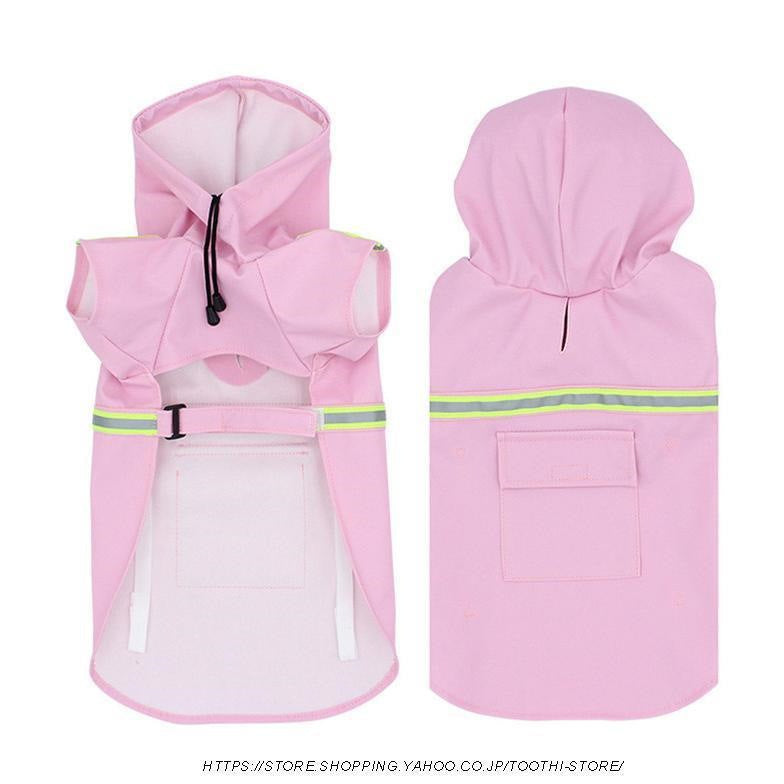 犬用 レインコート 中型犬 小型犬 雨具 カッパ 犬服 防水 ドッグ ペット服 お出かけ 防雨 ペットレイングッズ ドッグウエア ペットポンチョ 梅雨 散歩