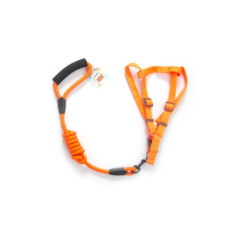 2点セット おしゃれ お出かけ リード ネコ用ハーネス ハーネス ペット用品 小型犬 犬 リーシュ 軽量 犬用ハーネス 中型犬 猫用 犬用 ペットハーネス ハーネスリードセット お散歩 簡単装着 胴輪