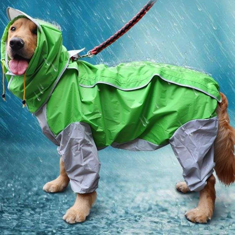 犬服 ドッグウェア レインコート大型犬向け フード付き カッバ 雨具 雨合羽 雨ガッパ 春 夏 秋 冬 合羽 防水 梅雨 ポンチョ 大型犬 大きい