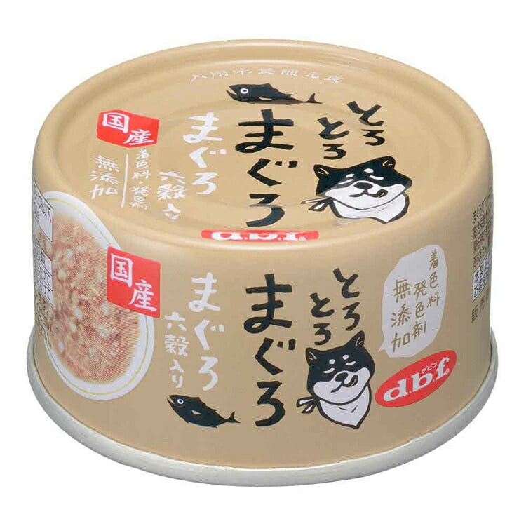 とろとろまぐろ まぐろ 六穀入り 60g×24 デビフペット