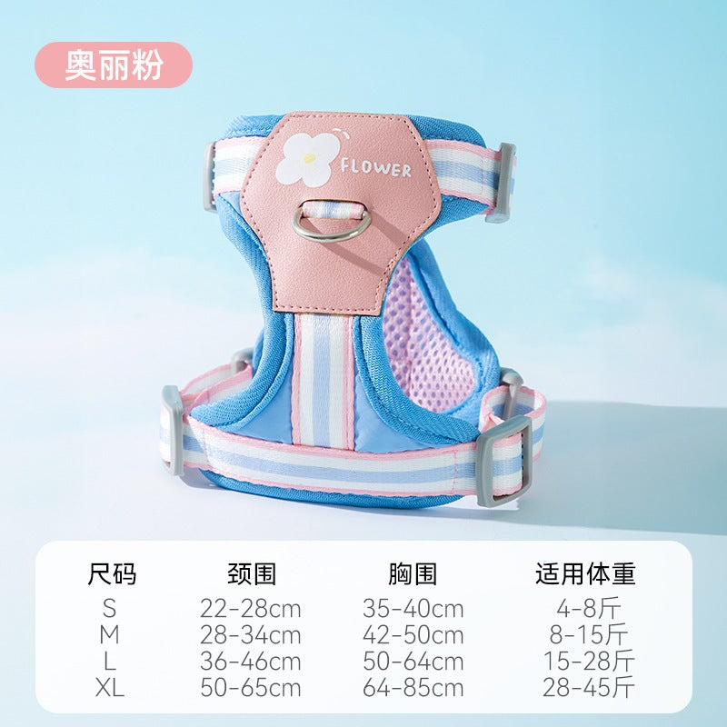 犬 リード ハーネス 紐 散歩紐 犬用デニムハーネス&リード けん引ロープ ペット用品 s07