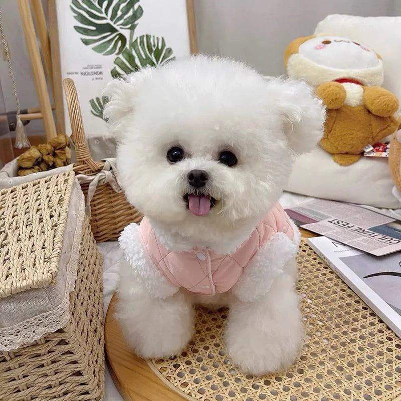 新作入荷 犬 服 犬服 春 秋 ペット服 犬 洋服 ペット服春秋新作厚手綿コートジャケット犬猫暖かいカーディガン