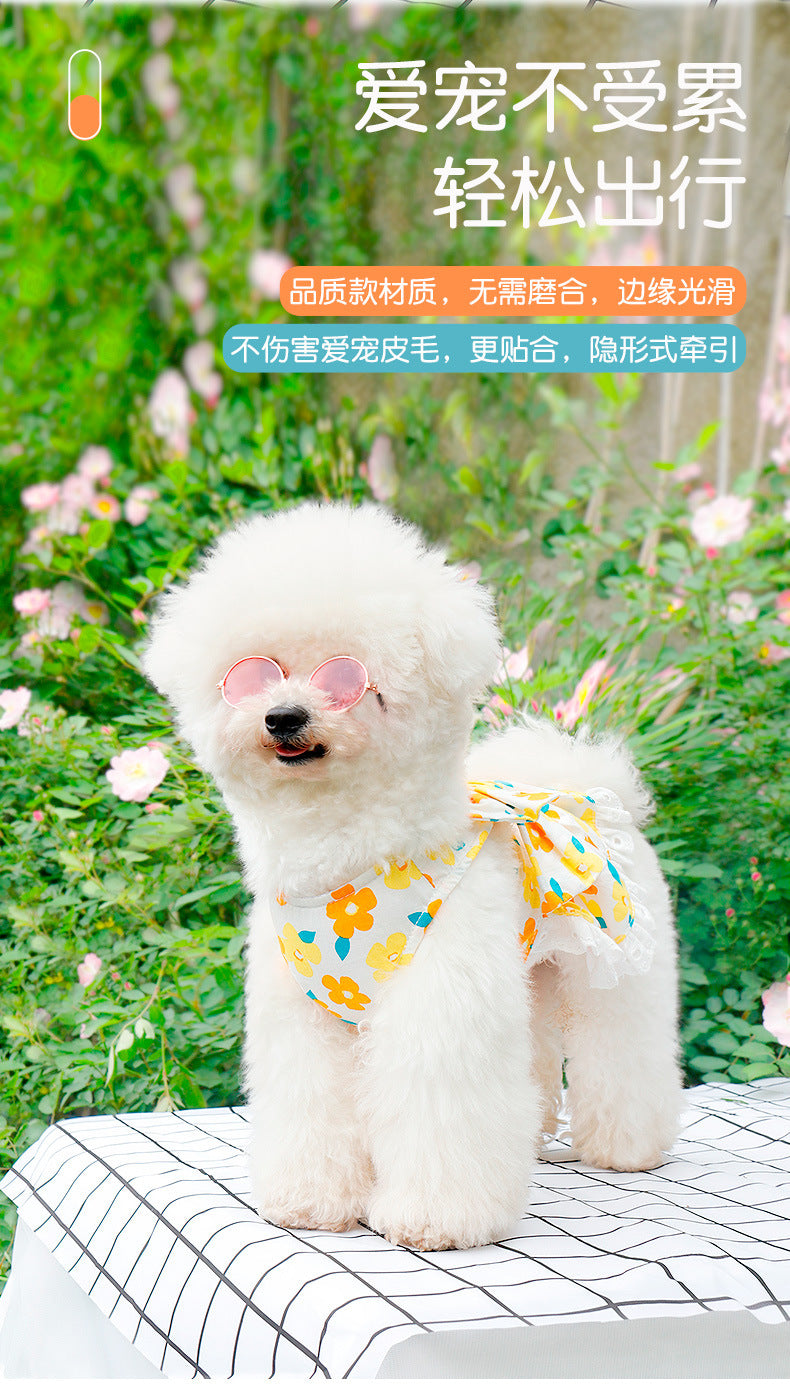 リーシュ シンプル ネコ用ハーネス お出かけ ハーネスリードセット ハーネス 59 簡単装着 2点セット 犬用ハーネス ペットハーネス お散歩 犬用 胴輪 猫用 おしゃれ リード 犬 ペット用品 小型