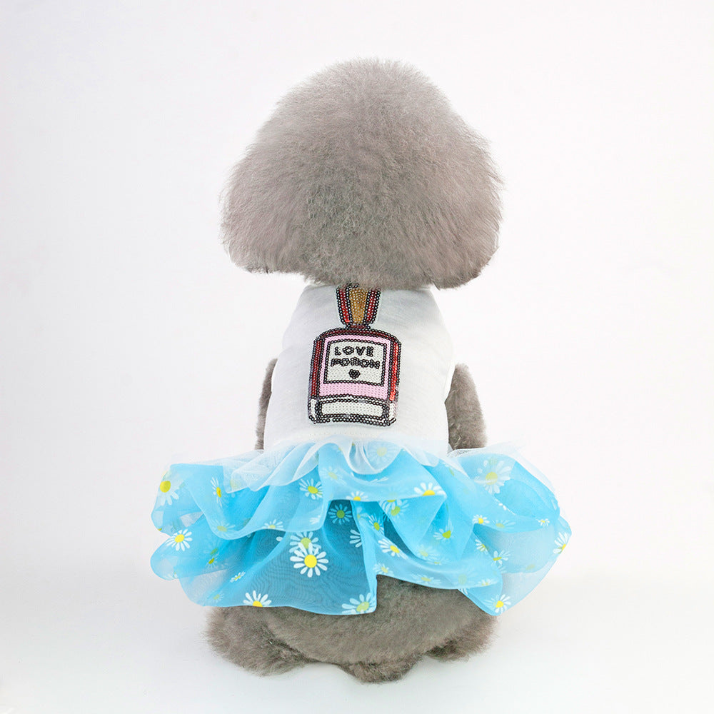 猫 犬 洋服 犬服 ペット服 大中小型犬 ペット用品 犬/猫用 犬の服 ペットウエア 小型犬 中型犬 通気 可愛い ドッグウェア トレーナー 犬 服 ワンピース サロペット ビションフリーゼ 犬猫服