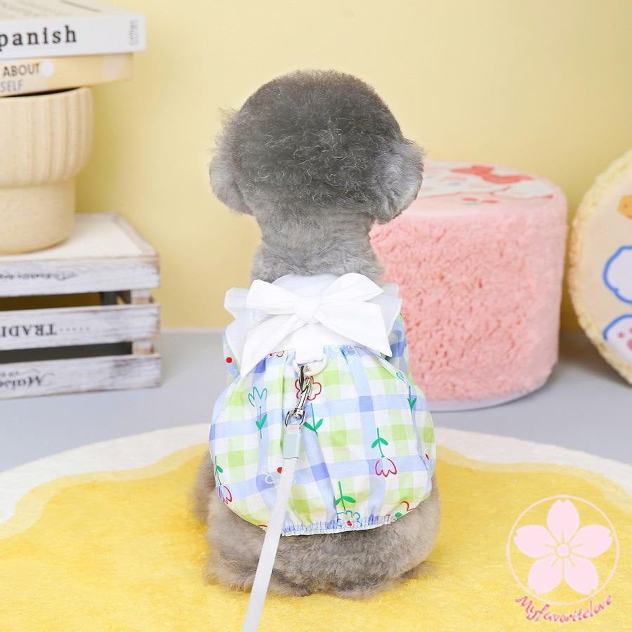 高級な質感 ペット 服 安い 犬 春 夏 秋 フリル ワンピース かわいい 可愛い ハイブランド 猫 ドッグウェア