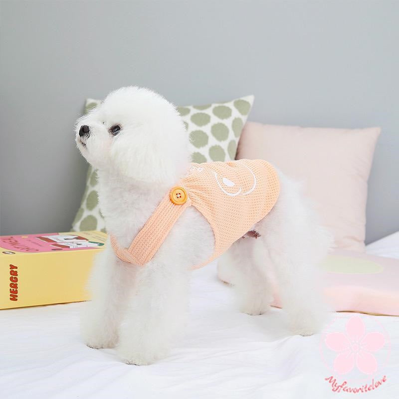 人気商品超目玉 ペット 服 安い 犬 春 夏 くまちゃん 柄 タンクトップ かわいい 可愛い ハイブランド 猫 ドッグ ウェア