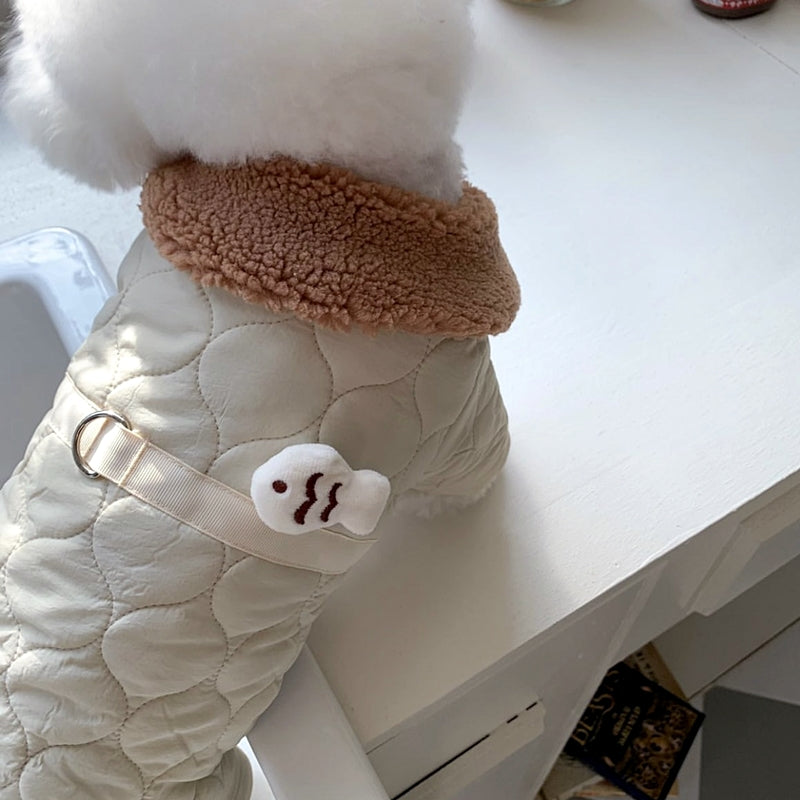2025秋冬新作 ペット服 犬の服 犬猫服 テディビーベア ヨークシャー 小中型犬 服 快適 ペット用品 犬用品 散歩 防寒 秋冬服