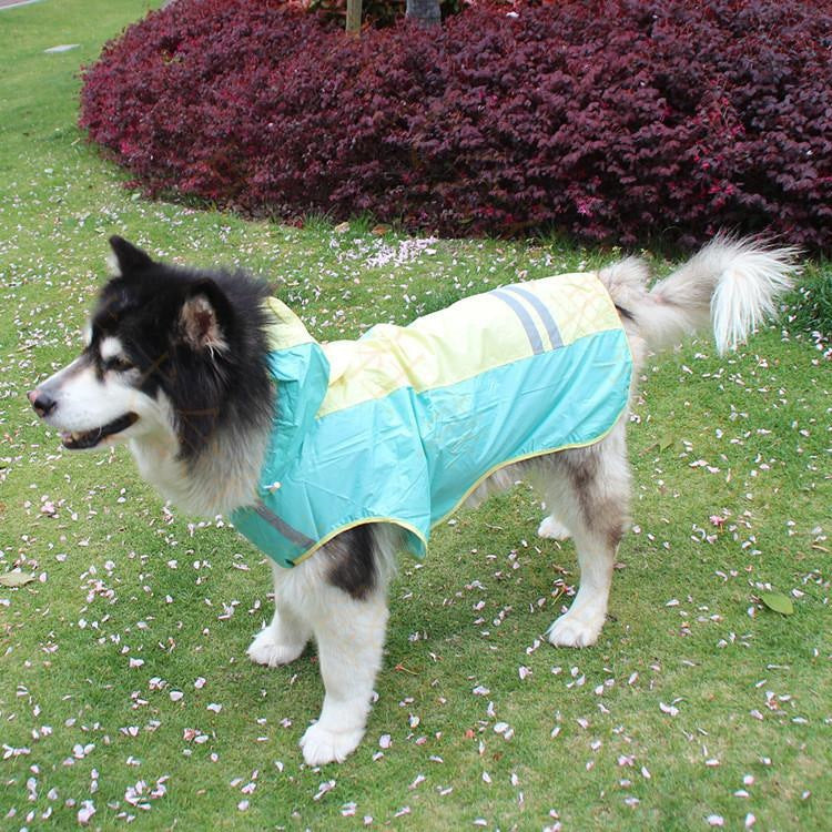 ドッグウエア 犬服 ペット服 ペットウエア 犬 愛犬 ペット レインコート防撥水 パーカー 雨 カラフル レイン ペットグッズ 洋服 秋 冬 シンプル カジュアル