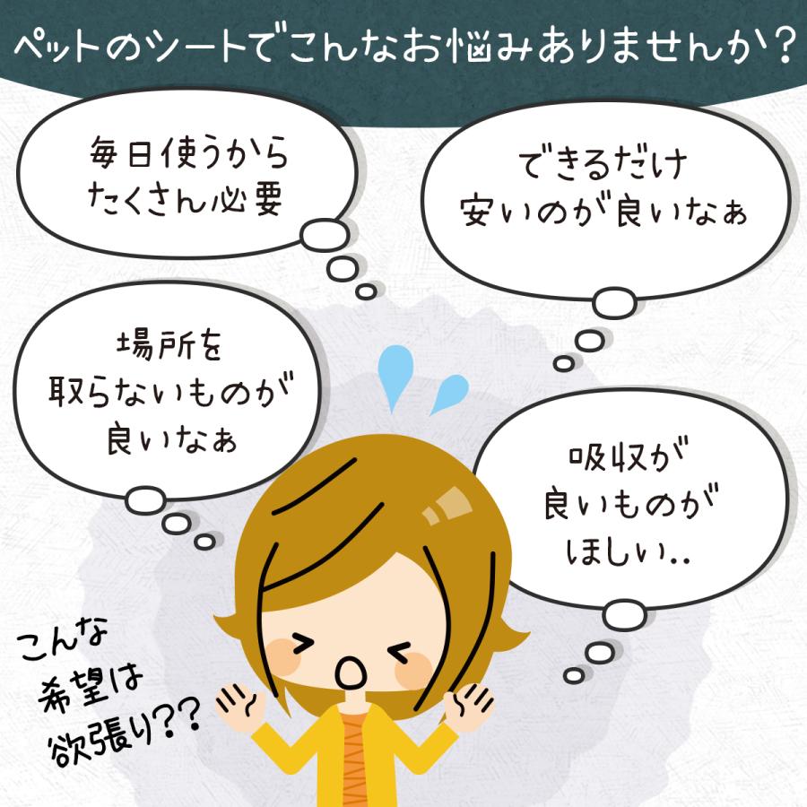 <a href="https://www.qoo10.jp/gmkt.inc/Search/brand.aspx?brandno=126282" target="_blank" class="title_brand" id="btn_brand" title="Laundly">Laundly</a>最短翌日到着 ペットシーツ 小分け 薄型 ペットシート ワイド 100枚 レギュラー 200枚 スーパーワイド50枚 小分け容量 トイレシーツ 超薄型タイプ 1回使い捨て 犬 猫 トイレ シー