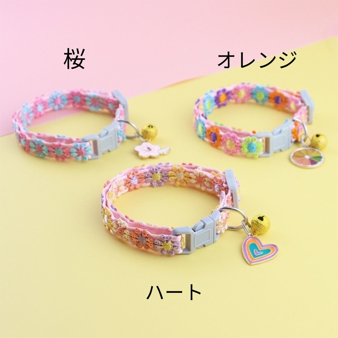 猫 チャーム 首輪 猫の首輪 りんごのほっぺ 軽い かわいい パピー 子犬 猫用 ペットグッズ専門店 鈴 子猫 鈴付き おしゃれ