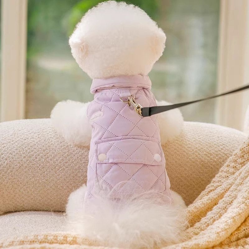 秋冬の犬服 テディボーミペットのコキシナレビーベア秋冬服 小型犬は猫のペットの保温服を牽引することができる