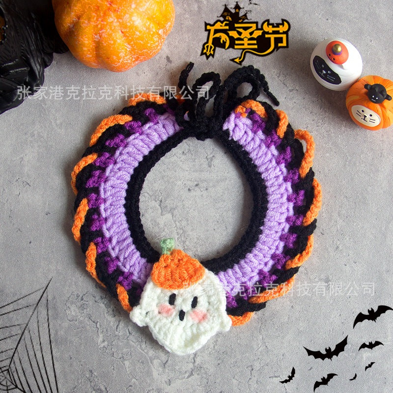 ねこ/犬用品 首輪マフラー サンタマフラー ハロウィンギフト プレゼント お祝い 大人気 着脱簡単 可愛い 散歩 旅行 撮影用 ペット服 記念撮影 INS tiktok かわいい ペット用品 ペット