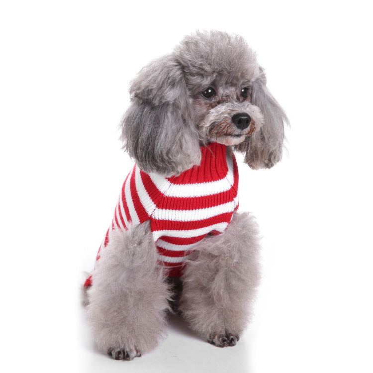 2023年新作入荷 ペット服 犬 服 Tシャツ ドッグウェア犬セーターペットクリスマスセーターニットハイネックペット服セーター犬セーター