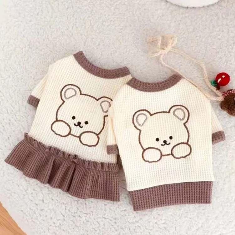 新作セールトイプードル 猫の服 ワンピース ペット服 ドッグウェア 犬の服 小型犬 カットソー Tシャツ 男の子 秋 冬 春 パグ フレンチブルドッグ キャットウェア 半袖 女の子 おしゃれ 部屋着