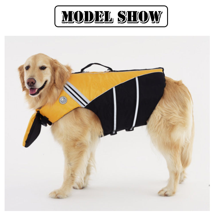 限定販売犬用 大型犬 ライフジャケット 配色 小型犬 フローティング 海 ハンドル付き 犬用 かわいい 海水浴 ライフジャケット 救命胴衣 中型犬 高浮力 プール 川 水遊び あごのせ 川遊び 水害