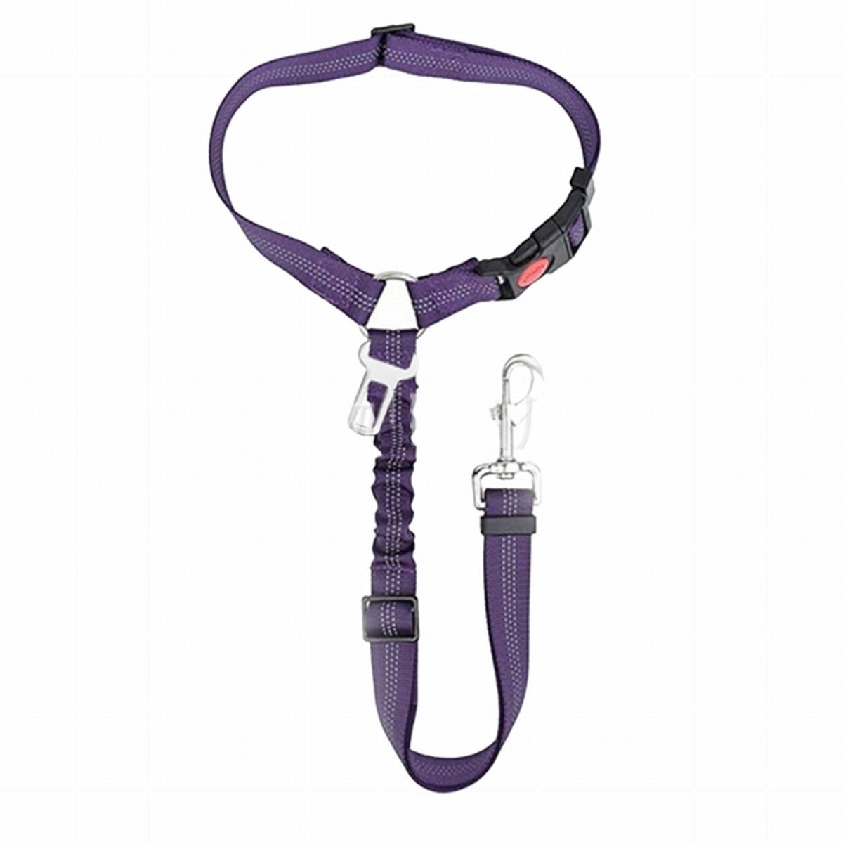ドライブ 犬 ペット リード シートベルト バックル ハーネス 車 ヘッドレスト 車内 犬用