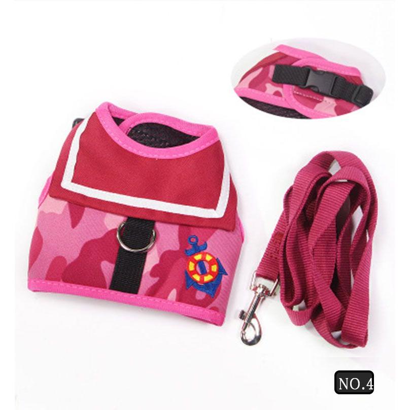 新商品プロモーション,数量限定 ペット用 犬用 ハーネスとリード2点セット 型ハーネス(胴輪)&リード ストレスを軽減 軽量 メッシュ 通気性あり マジックテープとペット用 犬用