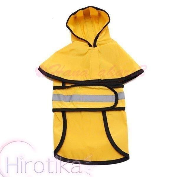 ペット服 レインコート 犬の服 ペット用品 ドッグウェア 雨具 ポンチョ 雨着 小型犬 中型犬 大型犬 フード付き 旅行 お出かけ 梅雨