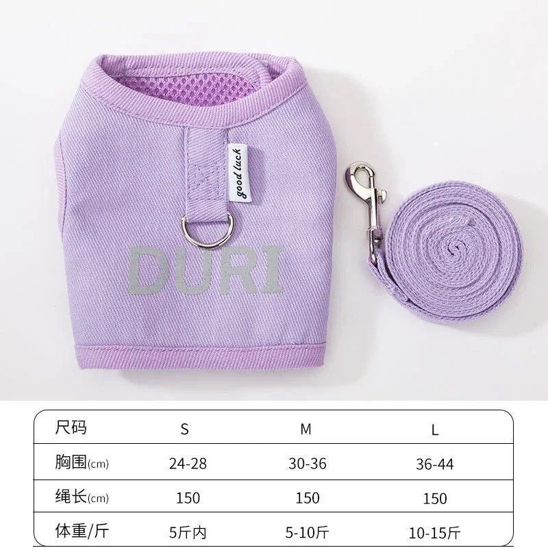 犬 ハーネスリード 2点セット ペット用品 大型犬 小型犬 中型犬 ペットグッズ 犬用 猫用 胴輪