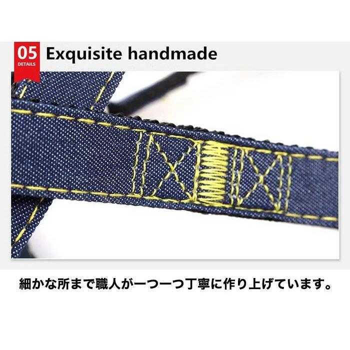 新商品プロモーション,数量限定 犬 猫 ハーネス リード ペット デニム 胸あて 胴輪 キャット ドッグ メッシュ犬 猫