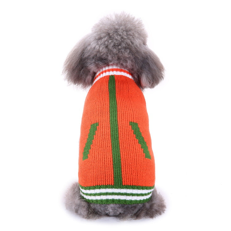 2023年新作入荷 ペット服 犬 服 Tシャツ ドッグウェアペットの服セーターハイネック犬の服セータークリスマス雪花の犬のセーター秋冬