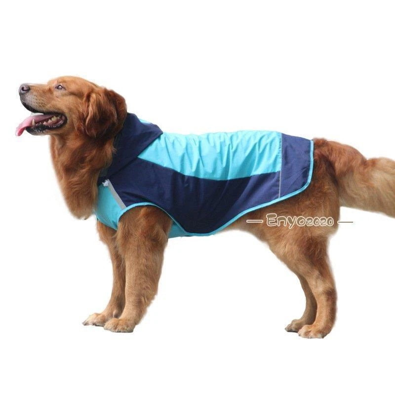 小型 中型 大型犬用】レインコート レインポンチョ カッパ 犬服 犬 服 犬の服 ドギーランドマジックテープ 着せやすい 梅雨