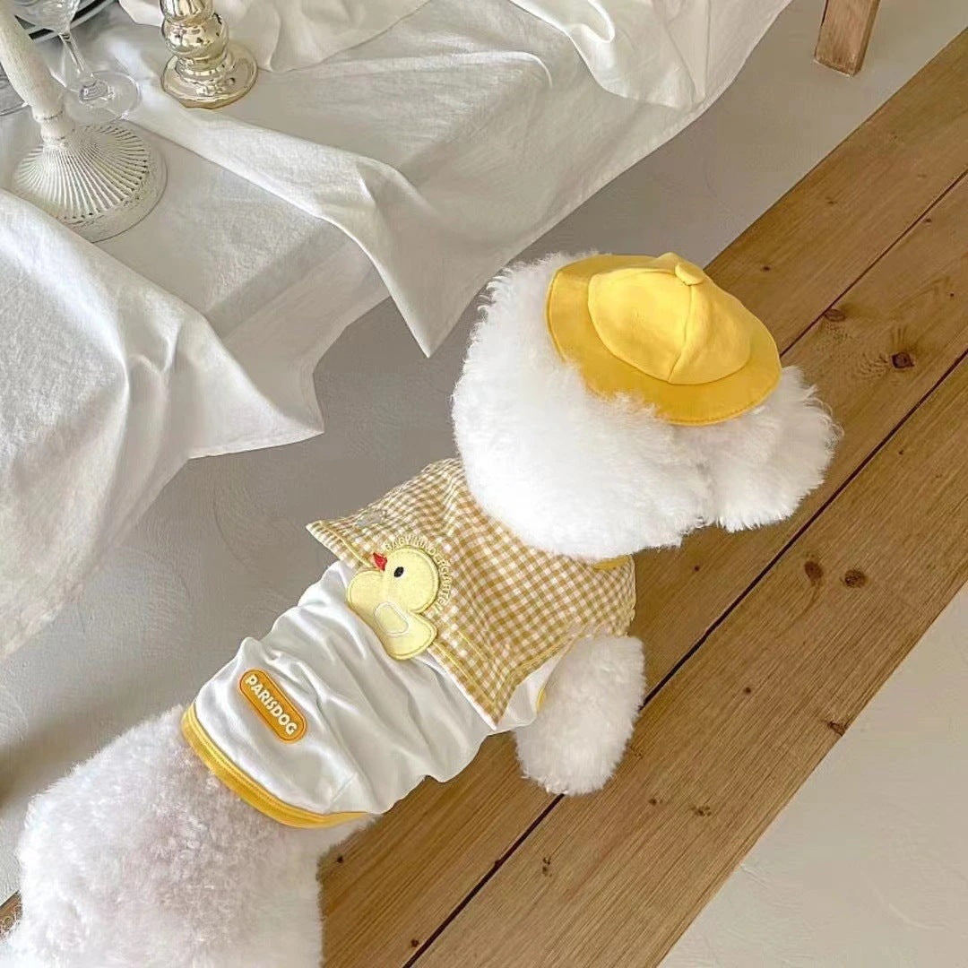 【新作犬猫服 登場】 犬服 ペット服 犬 洋服 夏の犬の服薄いペットの服通気性の漫画のベストのペットの服