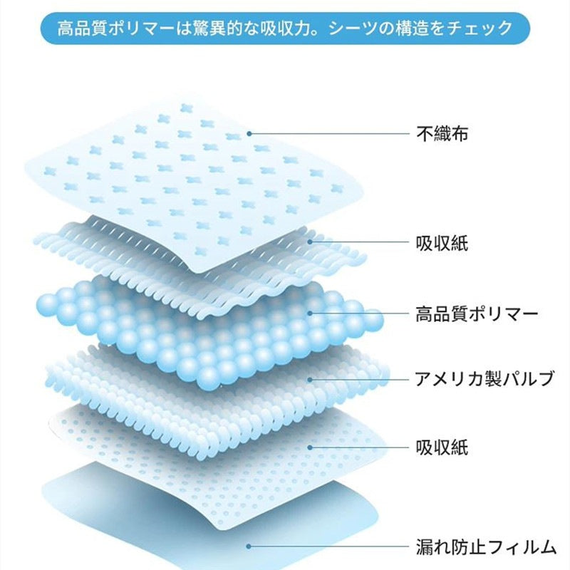 <a href="https://www.qoo10.jp/gmkt.inc/Search/brand.aspx?brandno=109151" target="_blank" class="title_brand" id="btn_brand" title="Honeycare">Honeycare</a>ペットシーツ 薄型 ペットシート 犬猫 サイズ選択可 レギュラー800枚 ワイド400枚 スーパーワイド200枚