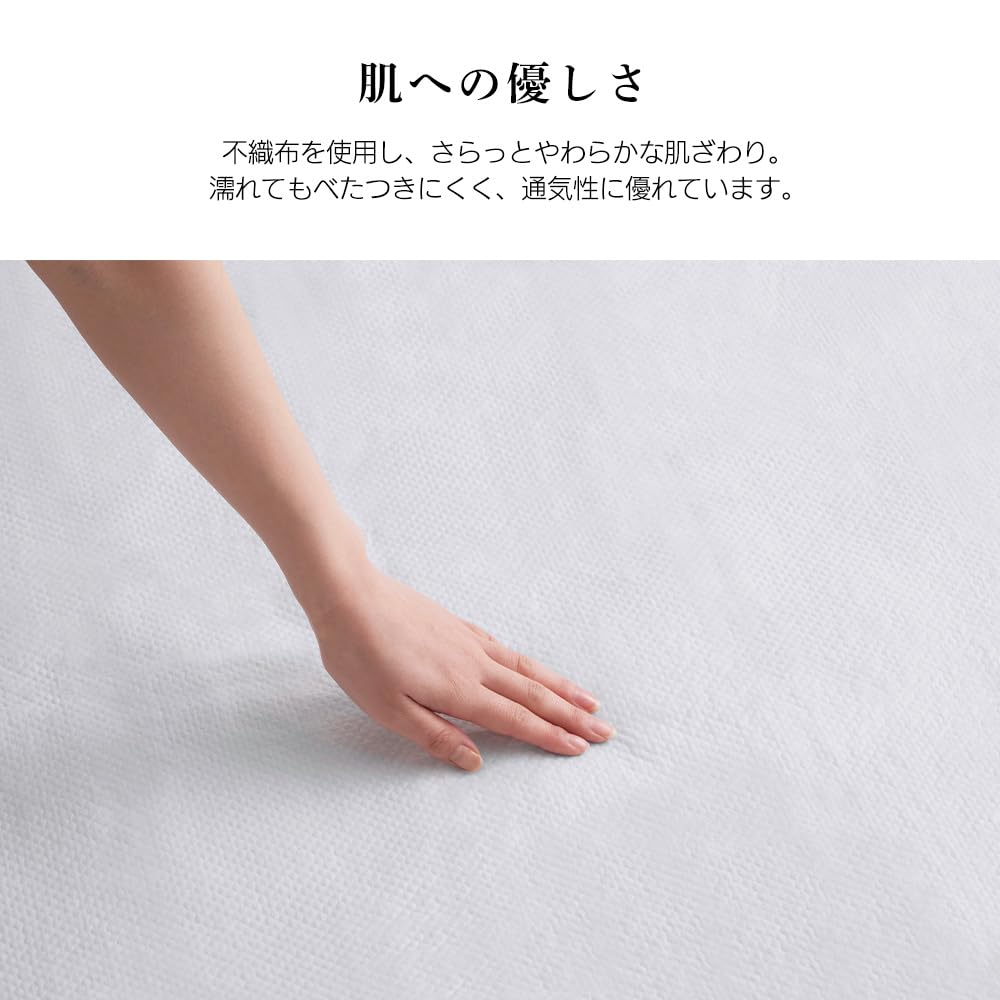 アイリスオーヤマ(IRIS OHYAMA) 使い捨て防水シーツ 大判タイプ ミドルサイズ 120cm×90cm 32枚入