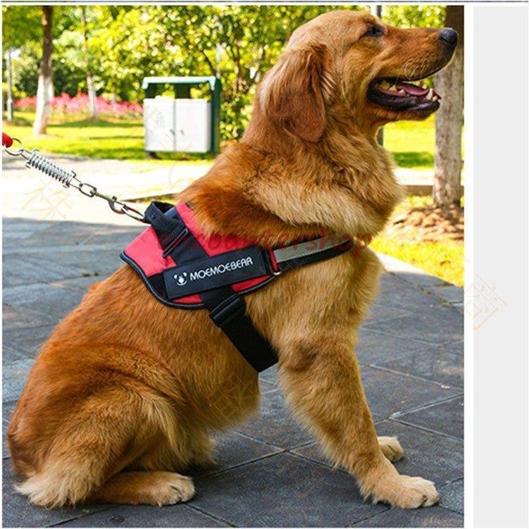 【輸送費無料】ハーネス リード 胴輪 首輪 犬用 中型犬 スプリング ペット 8の字ハーネス 通気性 リード ハー