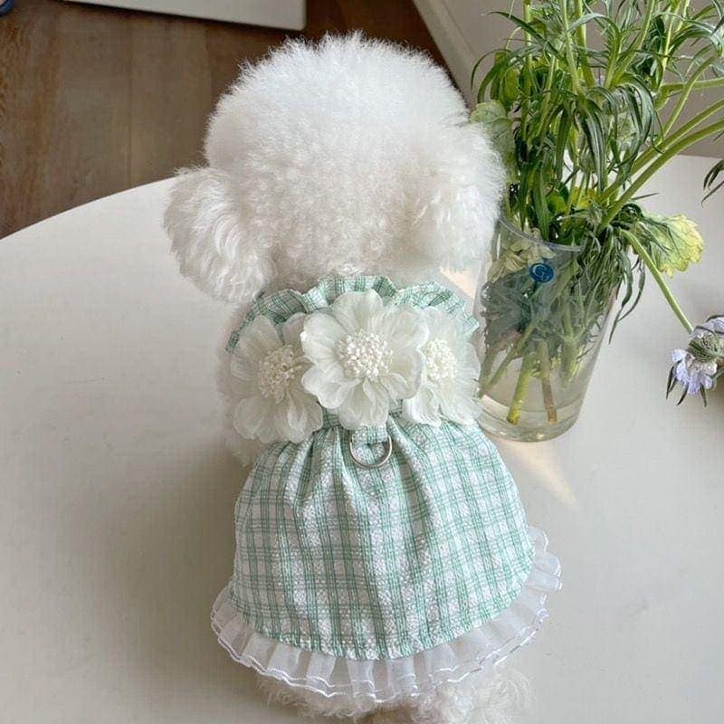 春夏新作 薄手のチョッキ ペット 蝶結び ペットの服 ペット用品 犬猫 服 洋服