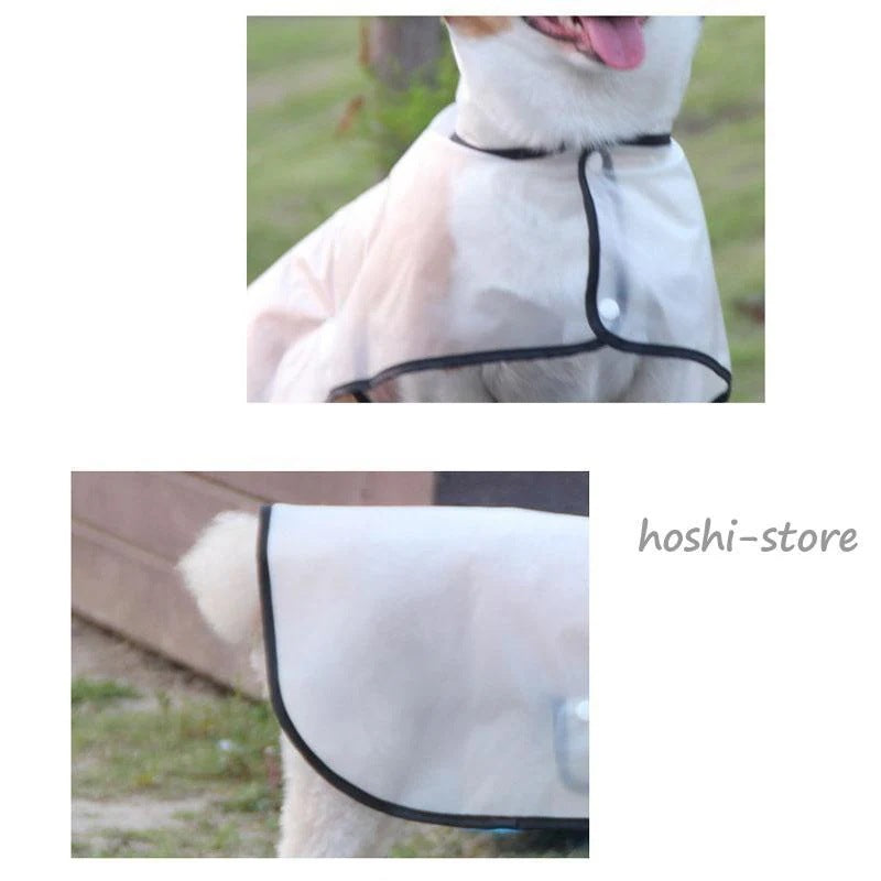 犬服 レインウェア おしゃれ 雨具ウェア レインコート 旅行 お出かけ お散歩 小中大型 ドッグウェア かわいい レイングッズ ペット服