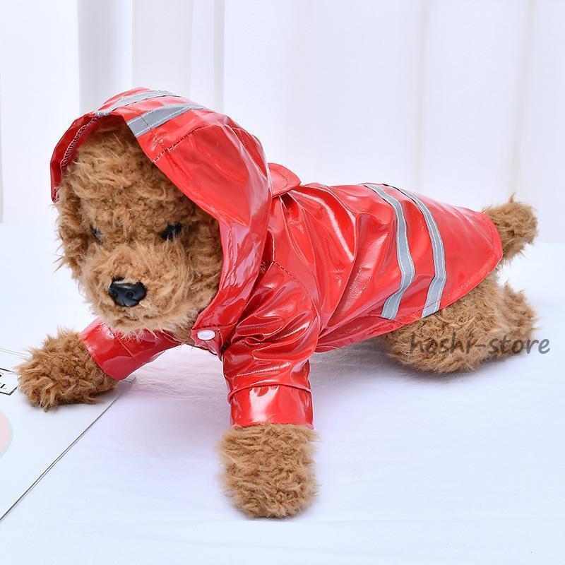 犬用レインコート イエロージー レインコート いぬ イヌ ワンちゃん レインウェア 雨具 カッパ 小型犬 中型犬 犬屋